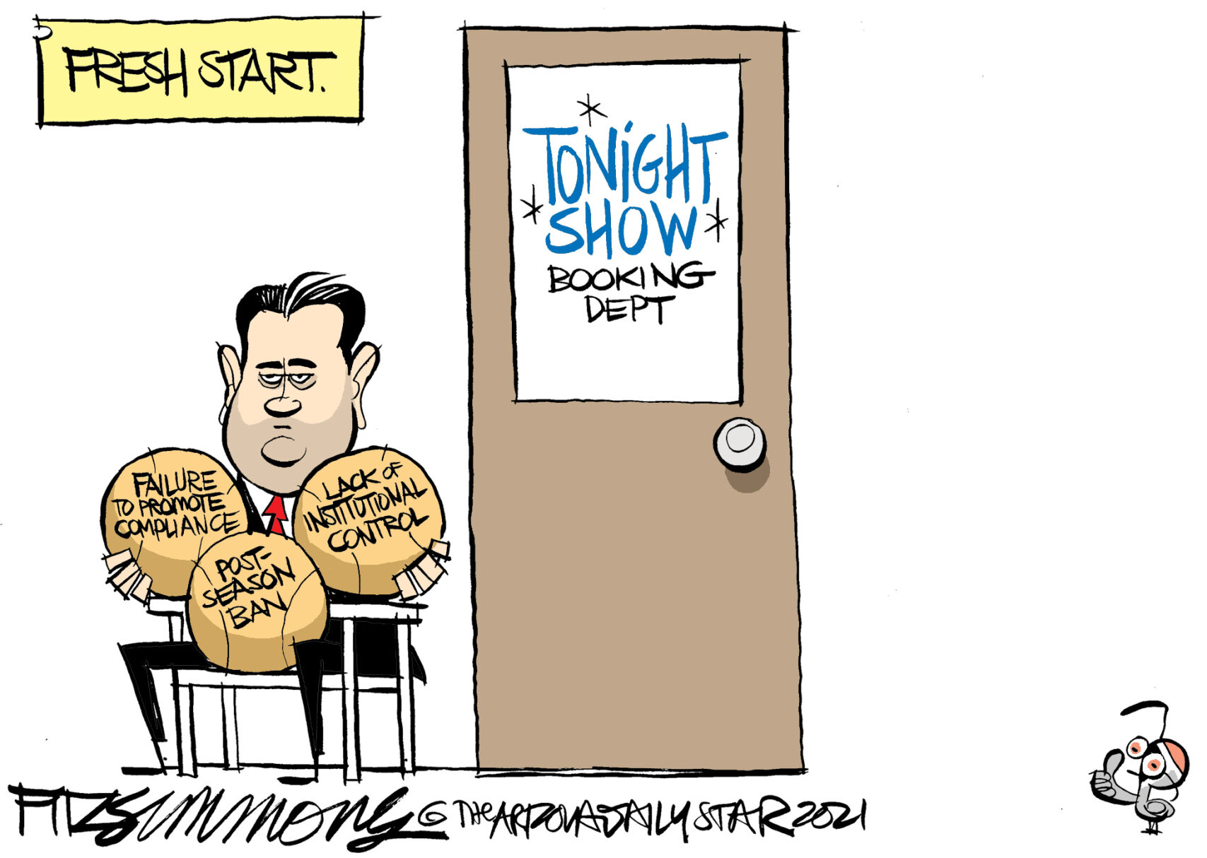 Daily Fitz Cartoon: Sean Miller